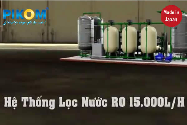 Hệ thống lọc nước RO 15.000L/H